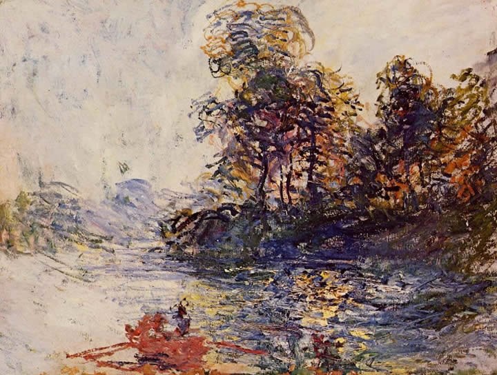 Claude Monet The River